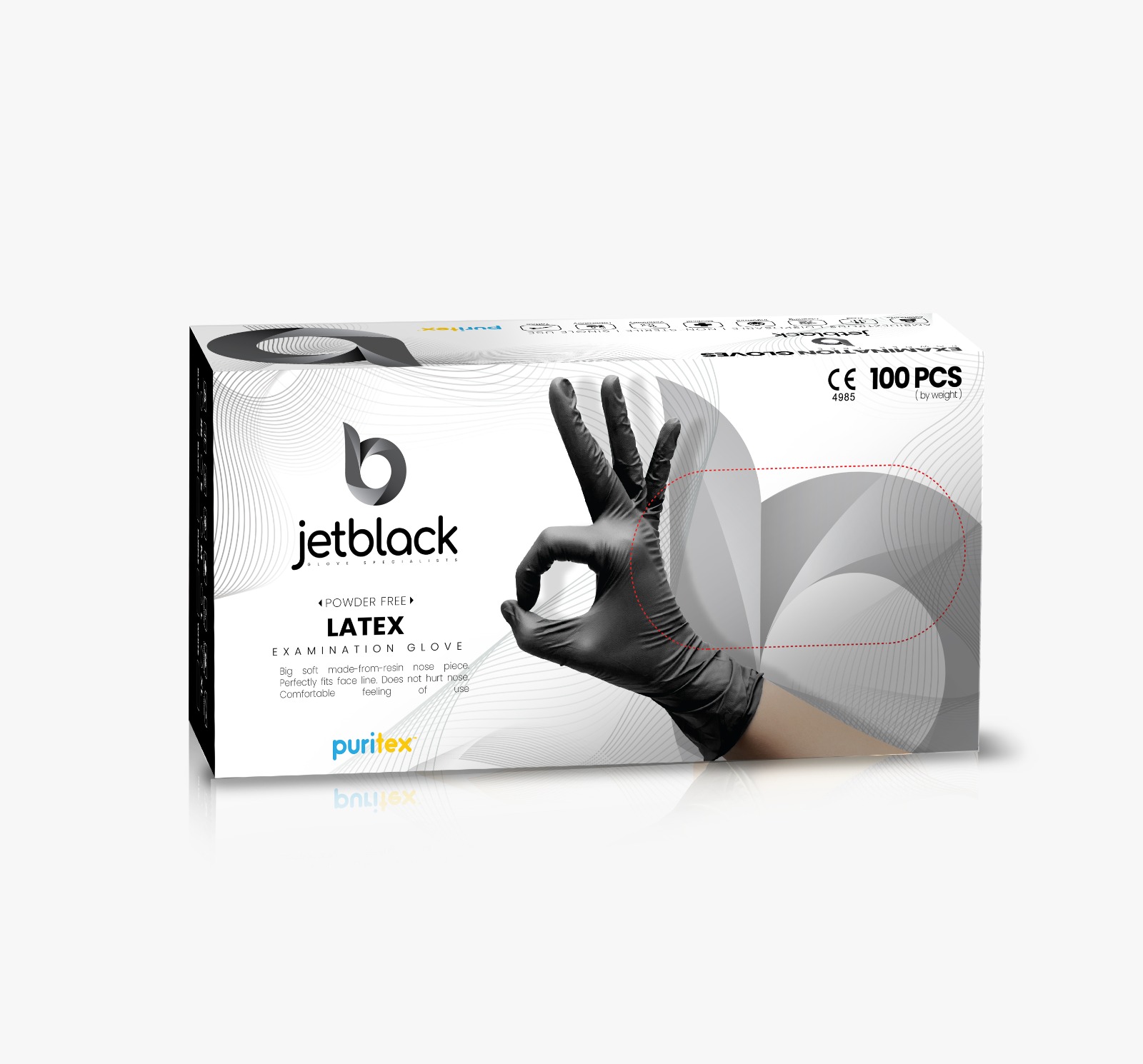 Latex PF-Jet Black